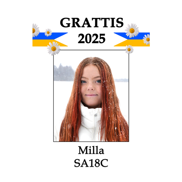 Studentskylt nr14