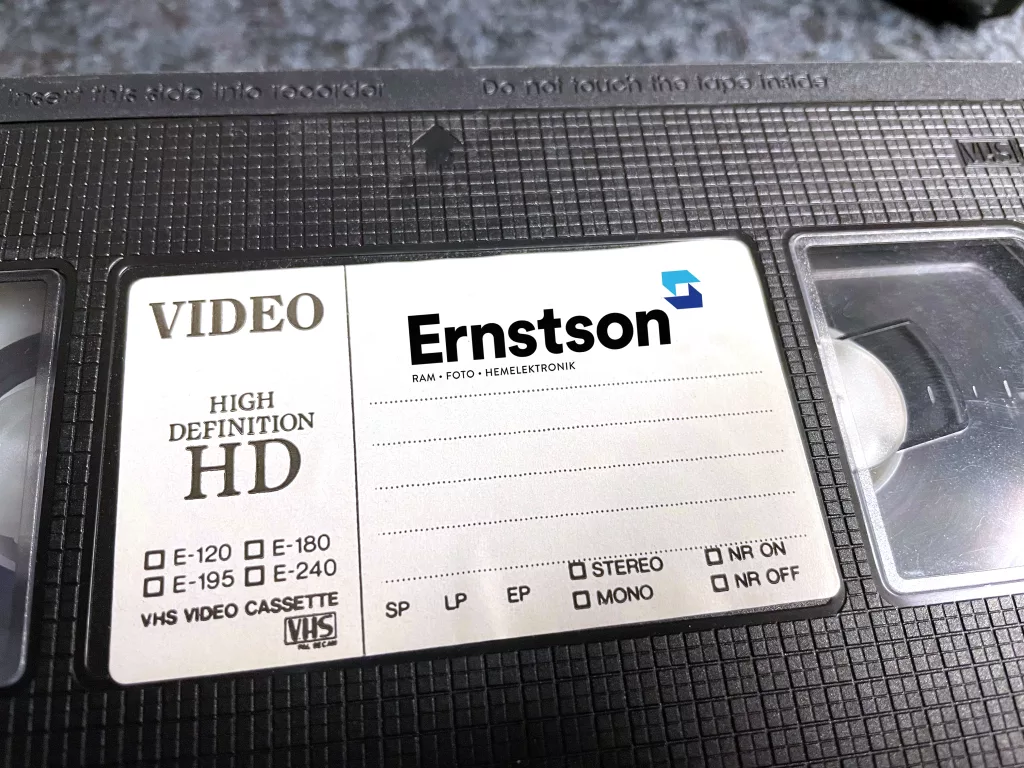 Videöverföring Ernstsonfoto