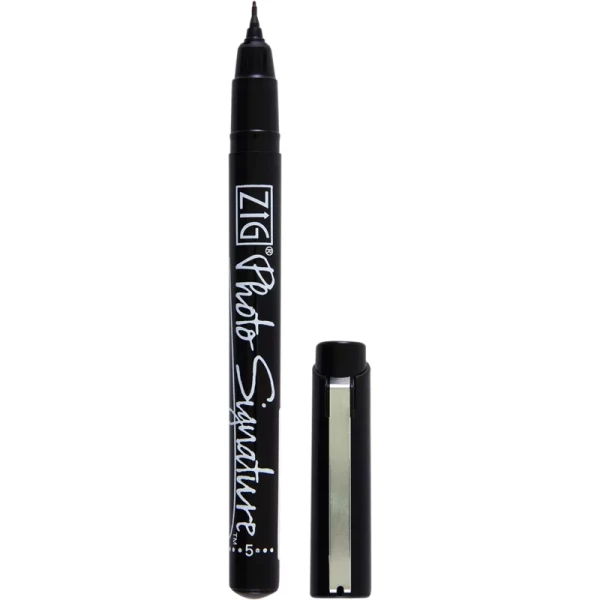 Zig By Kuretake Zig Photo Signature Black