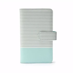 Instax striped mini album ice blue