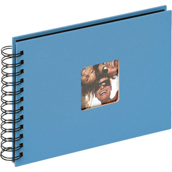 Walther Fun Wire-O 23x17 cm Oceanblue