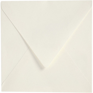 Focus Envelope 160X160 Raw White 120G 50 Pcs