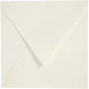 Focus Envelope 160X160 Raw White 120G 50 Pcs