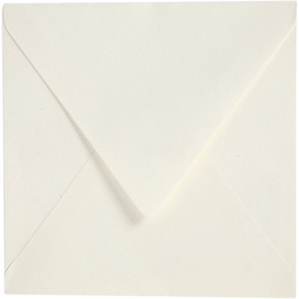 Focus Envelope 160X160 Raw White 120G 50 Pcs