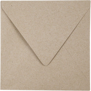 Focus Envelope 160X160 Brown 120G 50 Pcs