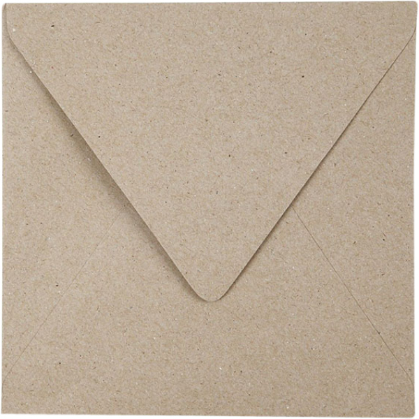 Focus Envelope 160X160 Brown 120G 50 Pcs