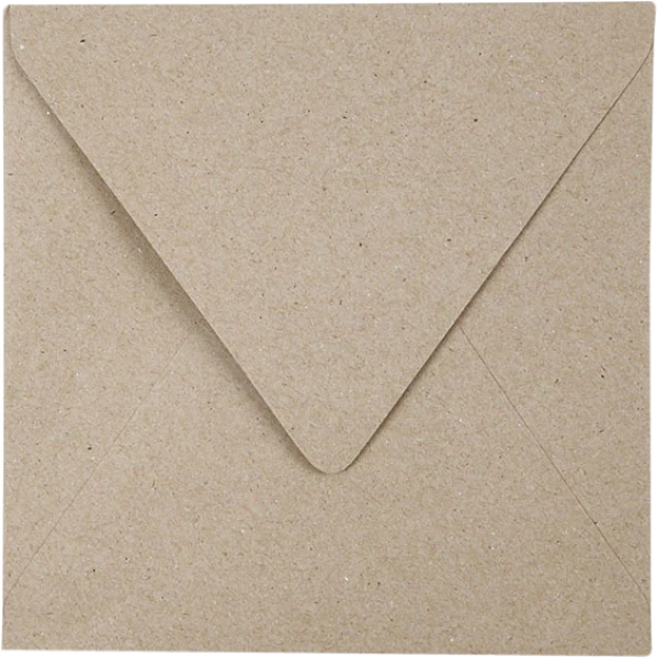 Focus Envelope 160X160 Brown 120G 50 Pcs