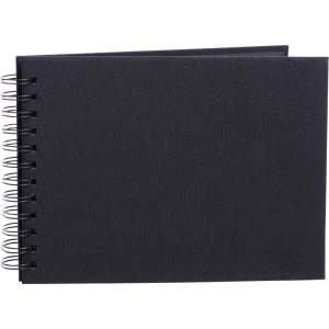 Focus Base Line Canvas Wire-O 23x17 Black w. Black Sheets