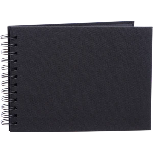 Focus Base Line Canvas Wire-O 23x17 Black w. Black Sheets
