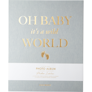 Printworks Photoalbum Baby Its A Wild World Mint Large