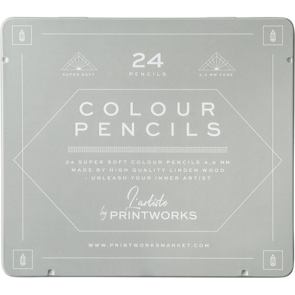 Printworks Color Pencils Classic 24 Pcs