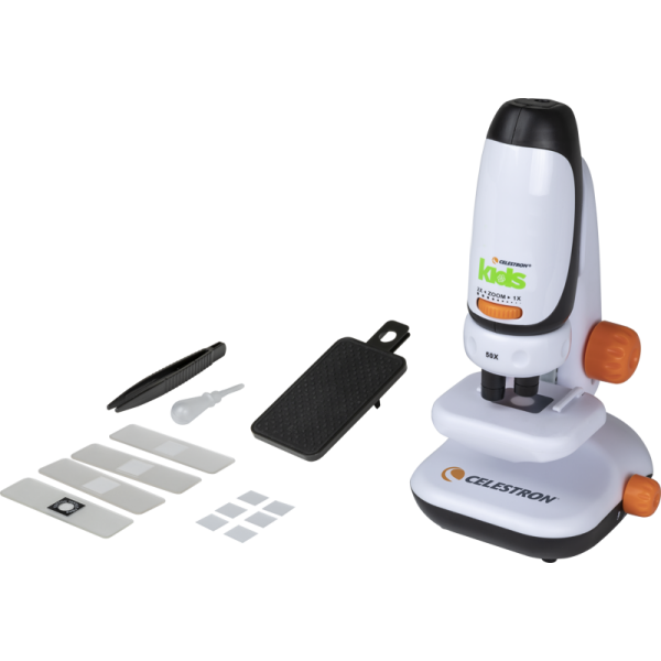 Celestron Kids Microscope with Phone Adapter