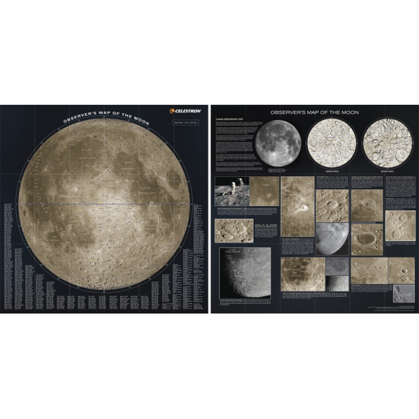 Celestron Moon Map