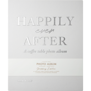 Printworks Photoalbum Happily Ever After Ivory Large