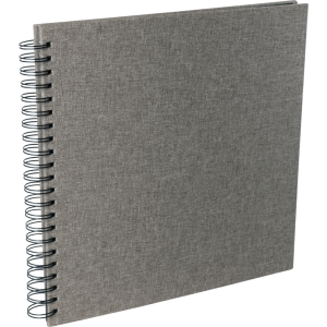 Focus Base Line Canvas Spiralalbum 30x30 Brown