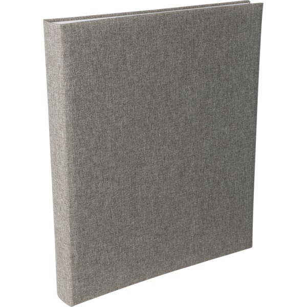 Focus Base Line Canvas Ringbinder Brown