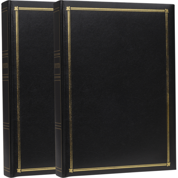 Album Focus Classic Line Super 300 10x15 2-Pack Black