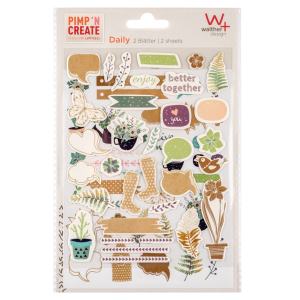 Walther Adhesive sticker Daily