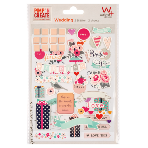 Walther Adhesive sticker Wedding