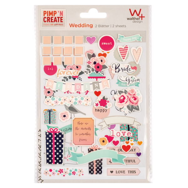 Walther Adhesive sticker Wedding