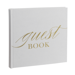 Focus Base Line Canvas Album 20x20 Guestbook White