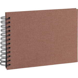 Base Line Canvas Album Wire-O 23x17 Orange Limited Ed.