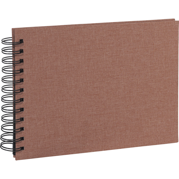 Base Line Canvas Album Wire-O 23x17 Orange Limited Ed.