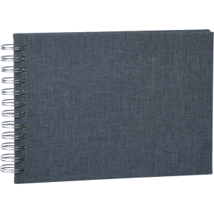 Focus Base Line Canvas Wire-O 23x17 Blue w. white sheets