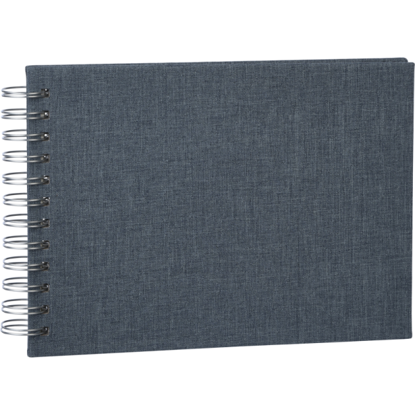 Focus Base Line Canvas Wire-O 23x17 Blue w. white sheets