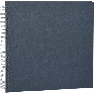 Focus Base Line Canvas Wire-O 30x30 Blue w. white sheets