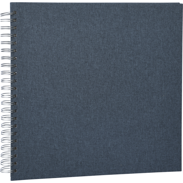 Focus Base Line Canvas Wire-O 30x30 Blue w. white sheets