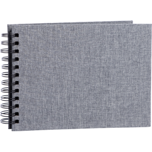 Focus Base Line Canvas Wire-O 23x17 Grey w. black sheets