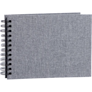 Focus Base Line Canvas Wire-O 23x17 Grey w. black sheets