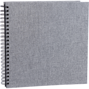 Focus Base Line Canvas Wire-O 30x30 Grey w. Black Sheets