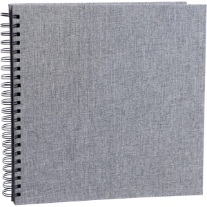 Focus Base Line Canvas Wire-O 30x30 Grey w. Black Sheets