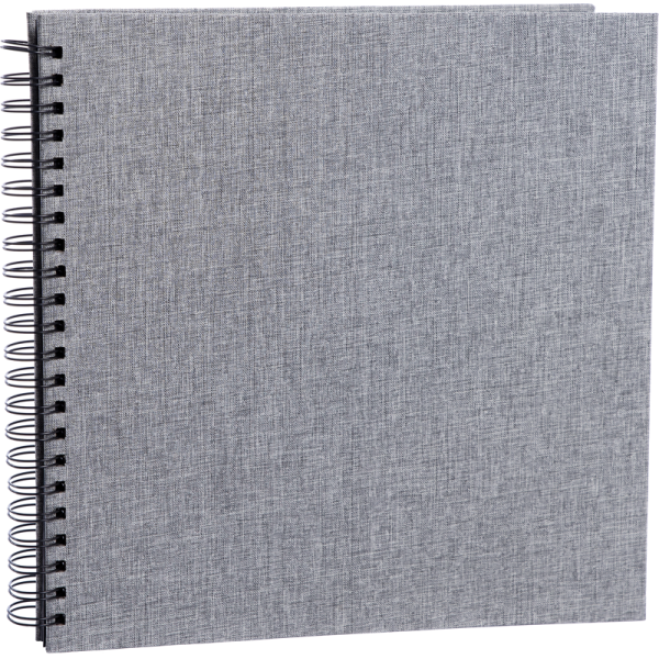 Focus Base Line Canvas Wire-O 30x30 Grey w. Black Sheets