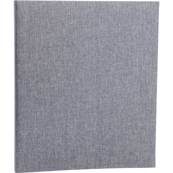Focus Base Line Canvas Ringbinder Grey