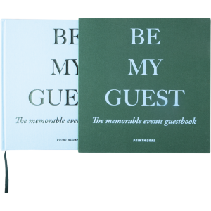 Printworks Guestbook Green/Blue