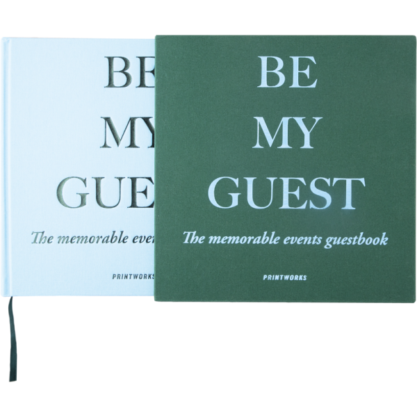 Printworks Guestbook Green/Blue