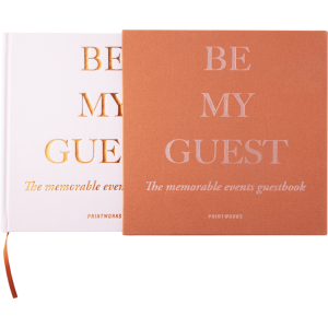 Printworks Guestbook Rusty/Pink