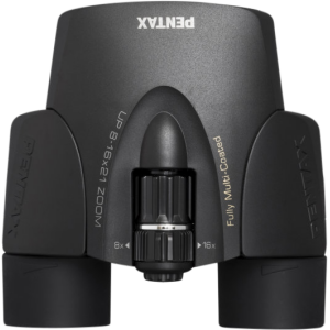Pentax Binoculars UP 8-16x21 black w/case