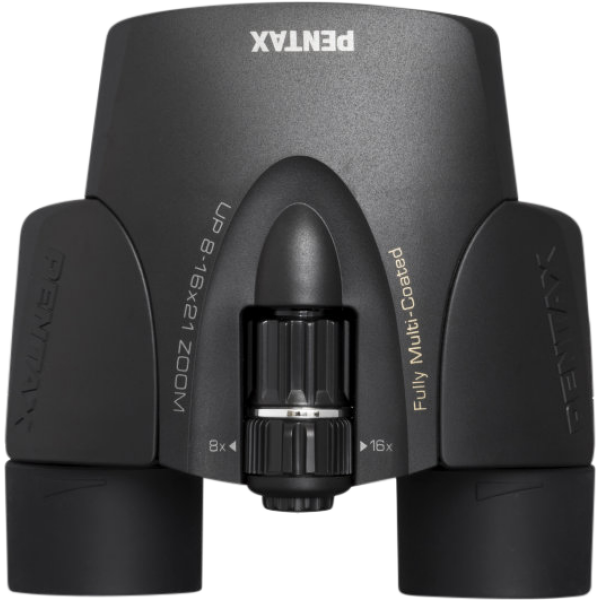 Pentax Binoculars UP 8-16x21 black w/case