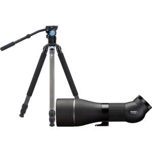 Pentax Spottingscope PF-85EDA with Sirui R-3213X+VH-10X tripod