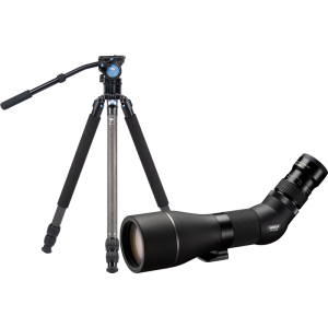 Pentax Spottingscope PF-85EDA KIT + SMC zoom eyepiece 8-24mm with Sirui R-3213X+VH-10X tripod
