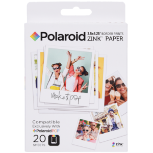 Polaroid Instant Zink Media 3,5x4,25 Pop 20 pack
