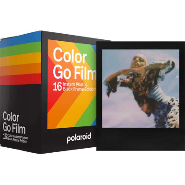 Polaroid Go Film Double Pack 16 photos - Black Frame