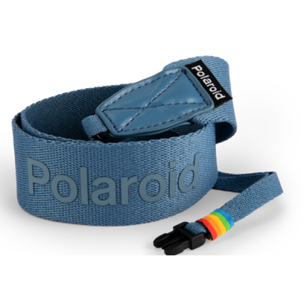 Polaroid Camera Strap Flat Calm Blue
