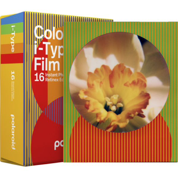 Polaroid Color film for I-Type Round Frame Retinex Double
