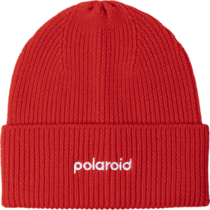 Polaroid Beanie Red