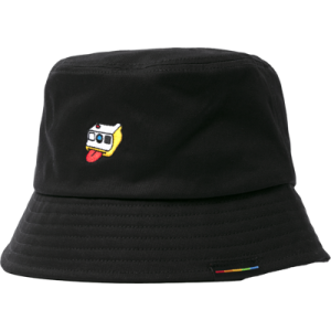 Polaroid Bucket Hat Black